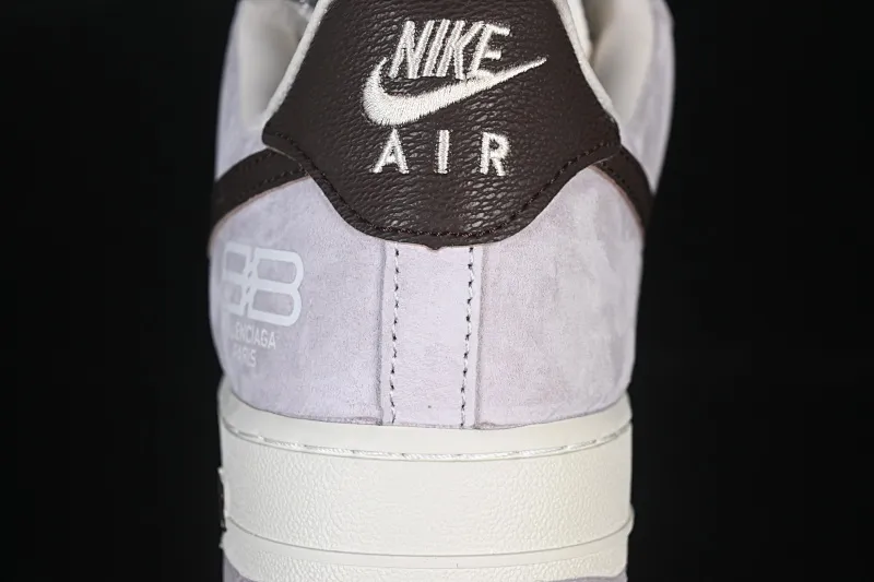All categories Nk Air Force 1 Air Force series Nk Air Force 1 Low Air Force low-top Nike Air Force 1'07 Low Balenciaga co-branded white brown Air Force 1 low-top casual sneakers YF9511-806